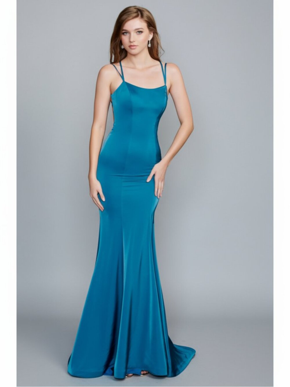 Nina Canacci teal dress, size 10, NEW WITH TAGS!